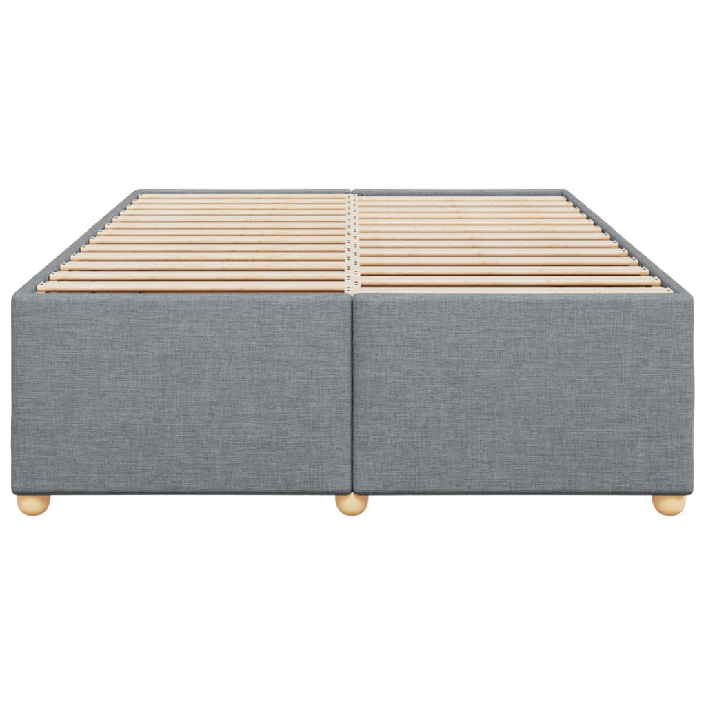 Bedframe zonder matras stof lichtgrijs 160x200 cm is nu te koop bij PeponiXL, paradijselijk wonen!