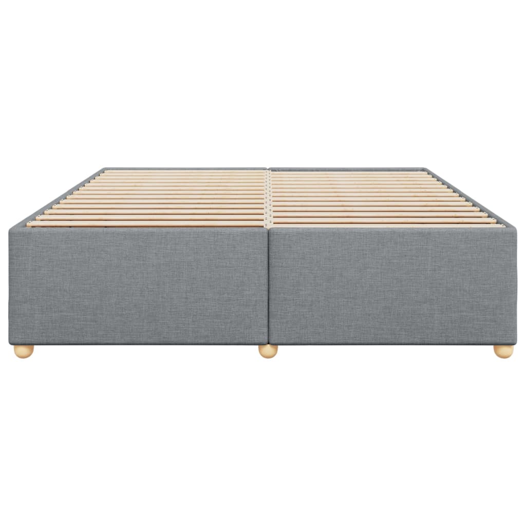 Bedframe zonder matras stof lichtgrijs 180x200 cm is nu te koop bij PeponiXL, paradijselijk wonen!