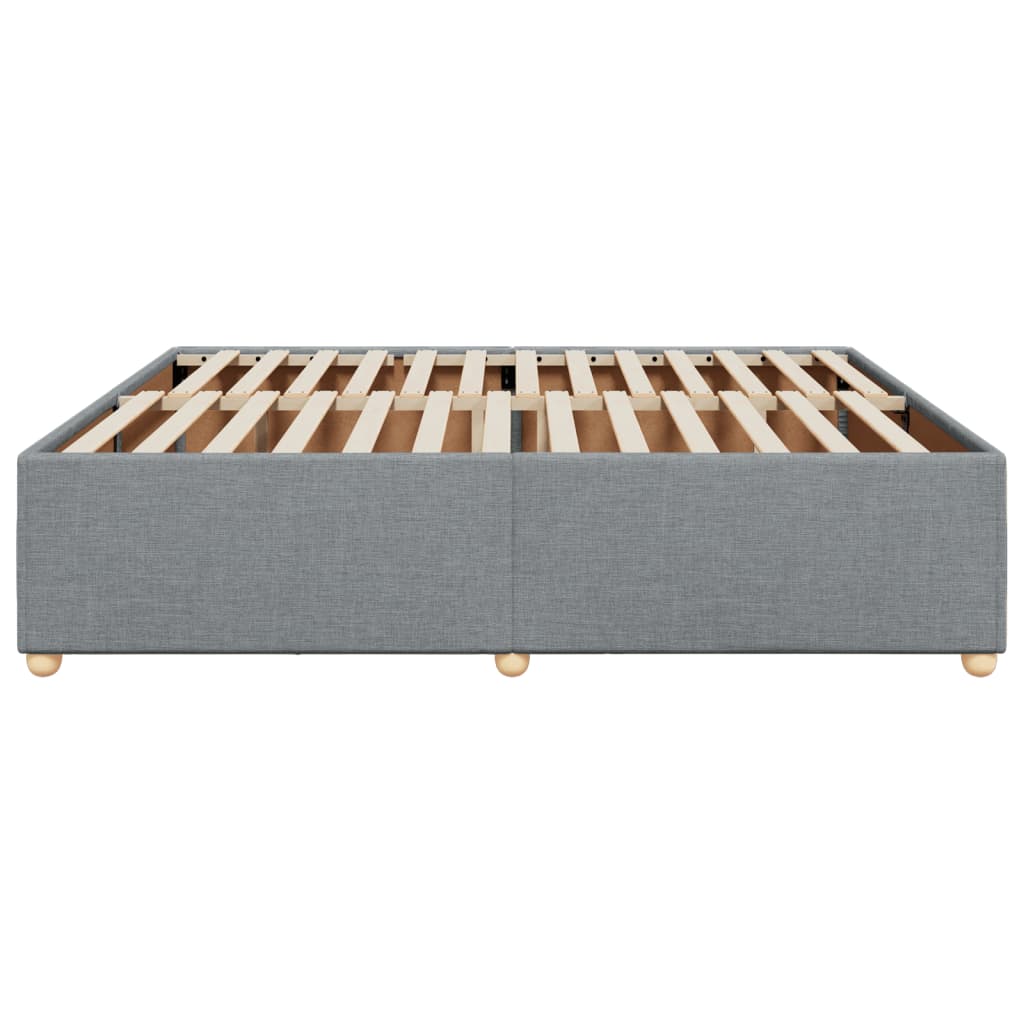 Bedframe zonder matras stof lichtgrijs 180x200 cm is nu te koop bij PeponiXL, paradijselijk wonen!