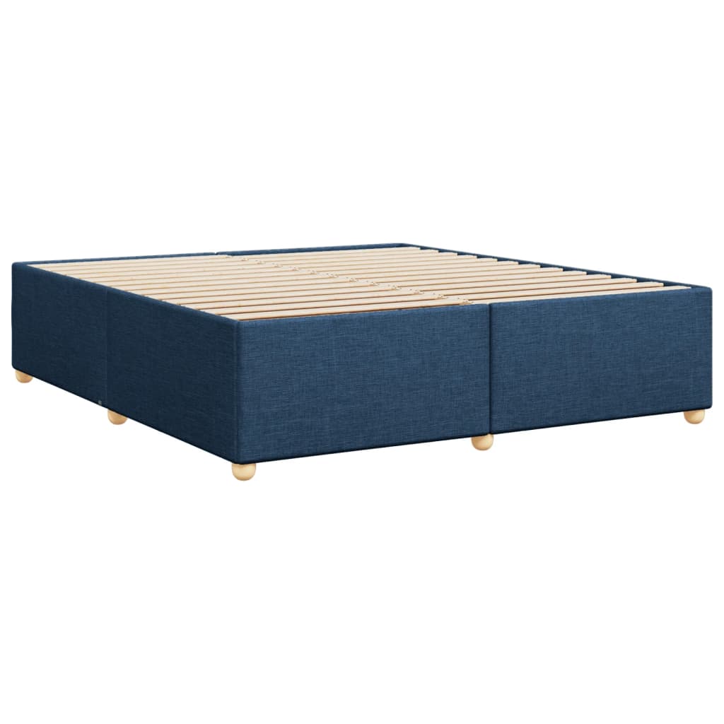 Bedframe zonder matras stof blauw 180x200 cm is nu te koop bij PeponiXL, paradijselijk wonen!