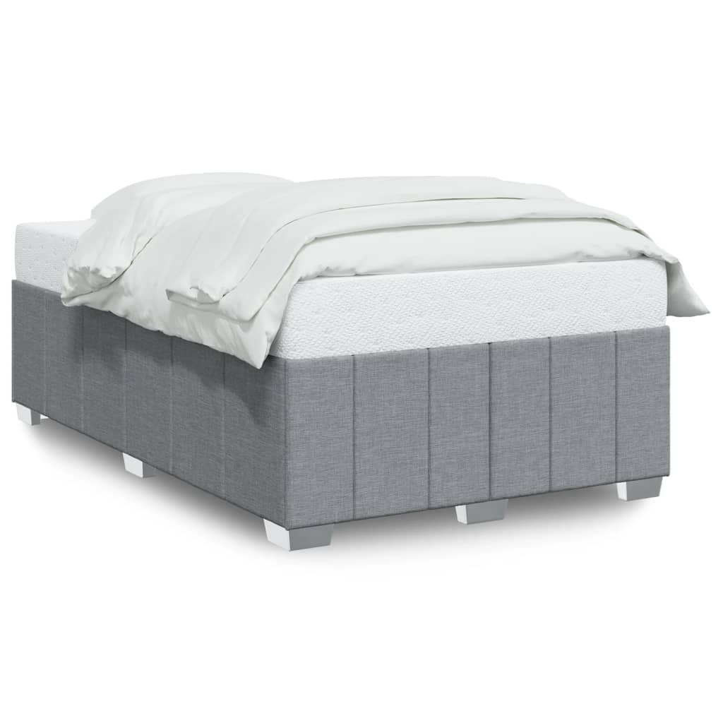 Bedframe zonder matras 120x190 cm stof lichtgrijs is nu te koop bij PeponiXL, paradijselijk wonen!