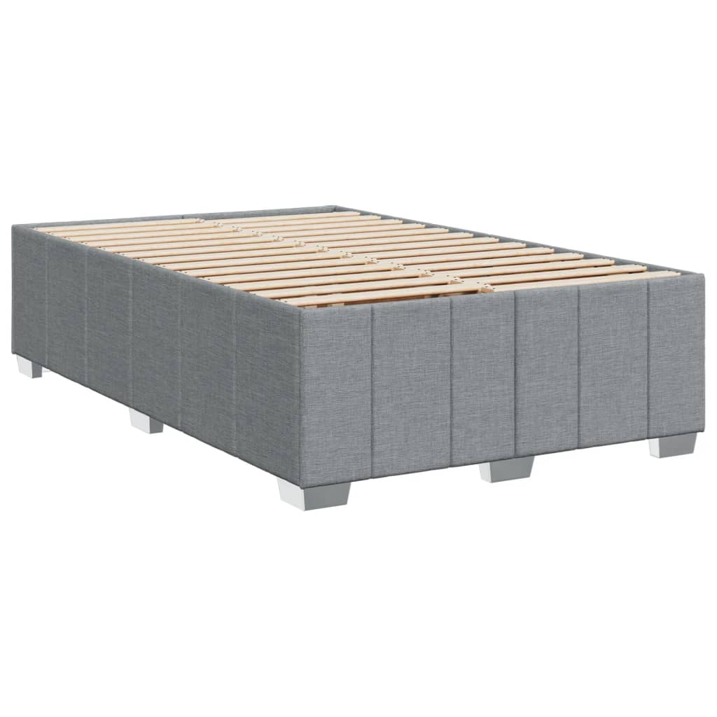 Bedframe zonder matras 120x190 cm stof lichtgrijs is nu te koop bij PeponiXL, paradijselijk wonen!