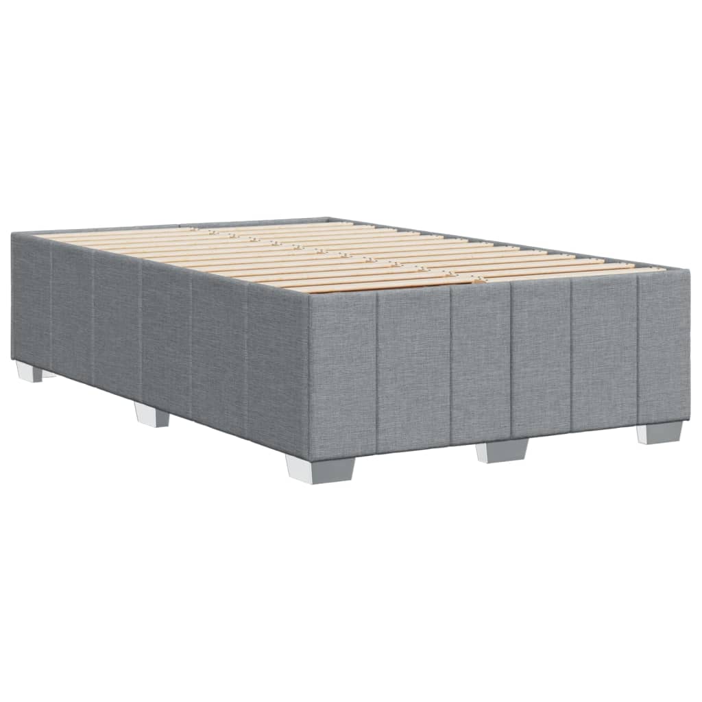 Bedframe zonder matras 120x190 cm stof lichtgrijs is nu te koop bij PeponiXL, paradijselijk wonen!