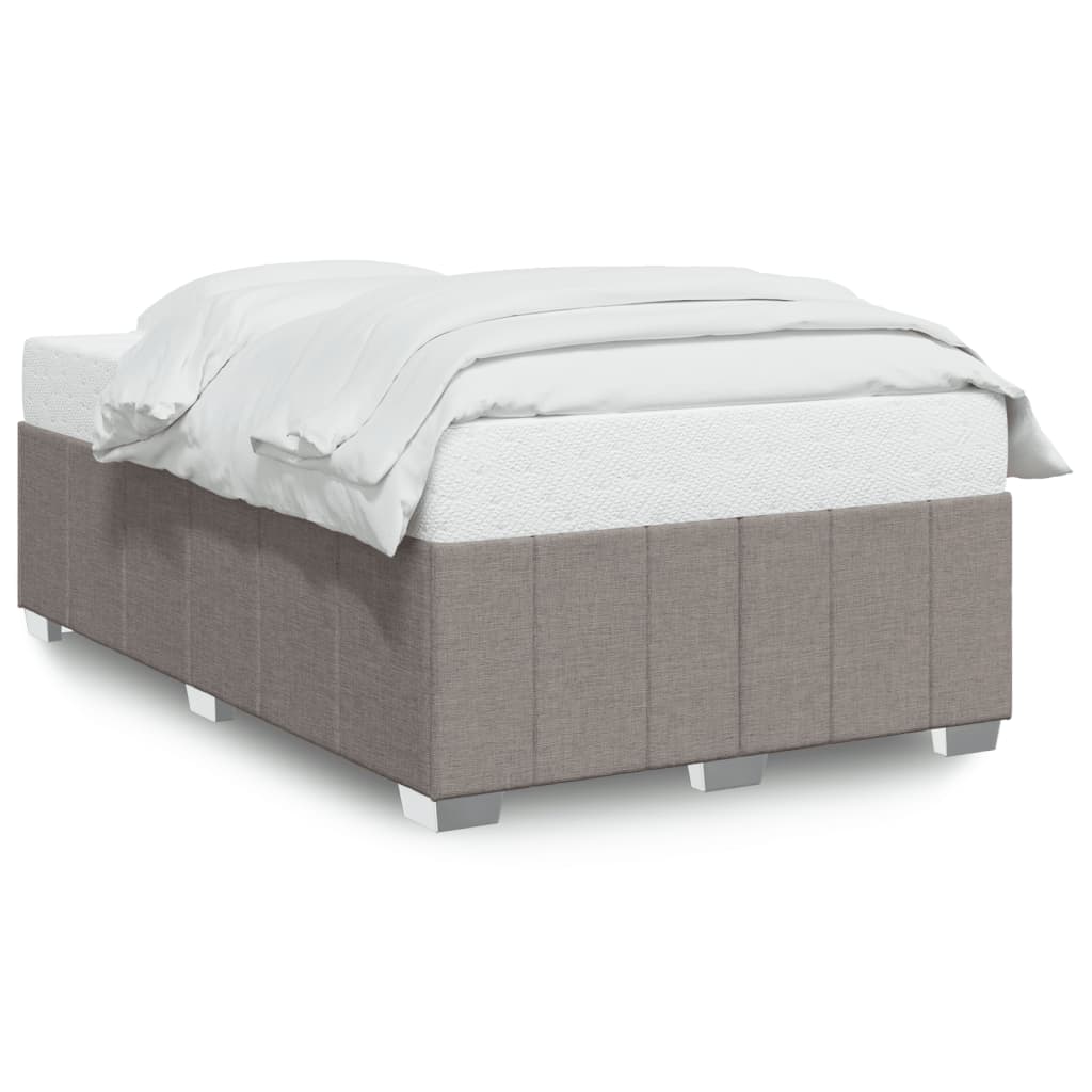 Bedframe zonder matras 120x190 cm stof taupe is nu te koop bij PeponiXL, paradijselijk wonen!