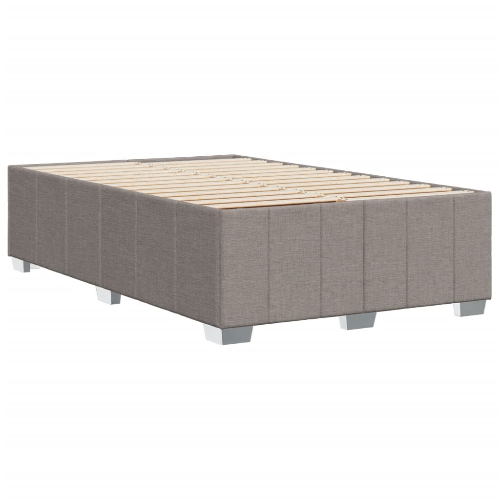 Bedframe zonder matras 120x190 cm stof taupe is nu te koop bij PeponiXL, paradijselijk wonen!
