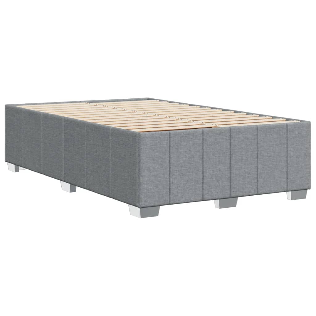 Bedframe zonder matras 120x200 cm stof lichtgrijs is nu te koop bij PeponiXL, paradijselijk wonen!