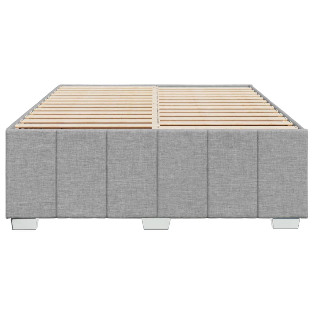 Bedframe zonder matras stof lichtgrijs 160x200 cm is nu te koop bij PeponiXL, paradijselijk wonen!