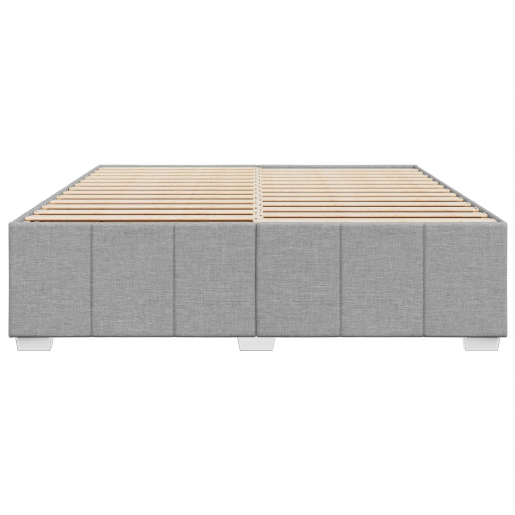 Bedframe zonder matras stof lichtgrijs 180x200 cm is nu te koop bij PeponiXL, paradijselijk wonen!