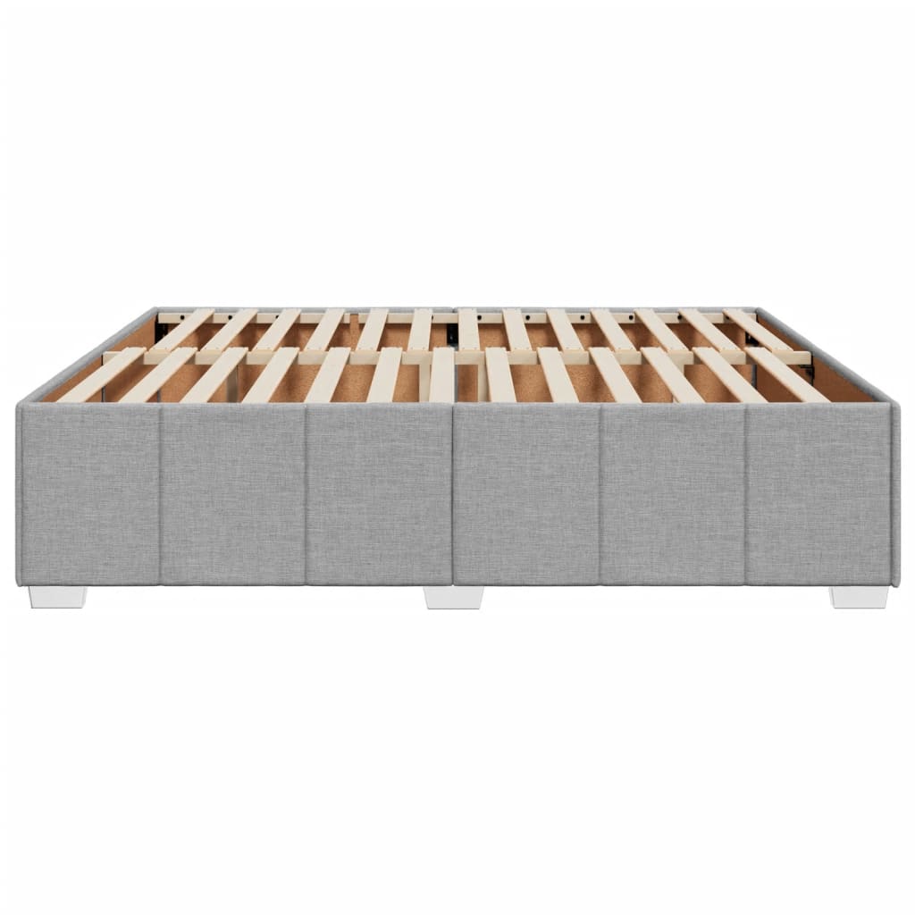 Bedframe zonder matras stof lichtgrijs 180x200 cm is nu te koop bij PeponiXL, paradijselijk wonen!