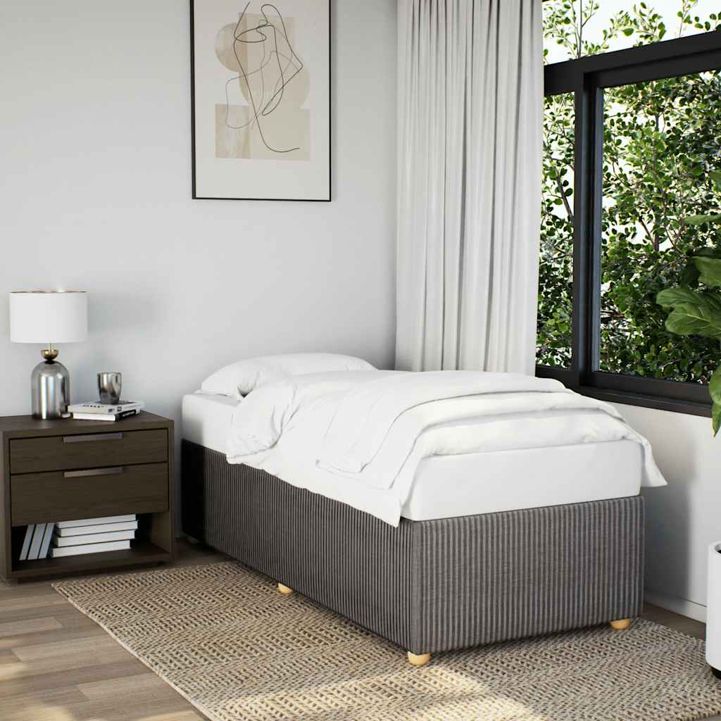 Bedframe zonder matras 90x200 cm stof taupe is nu te koop bij PeponiXL, paradijselijk wonen!