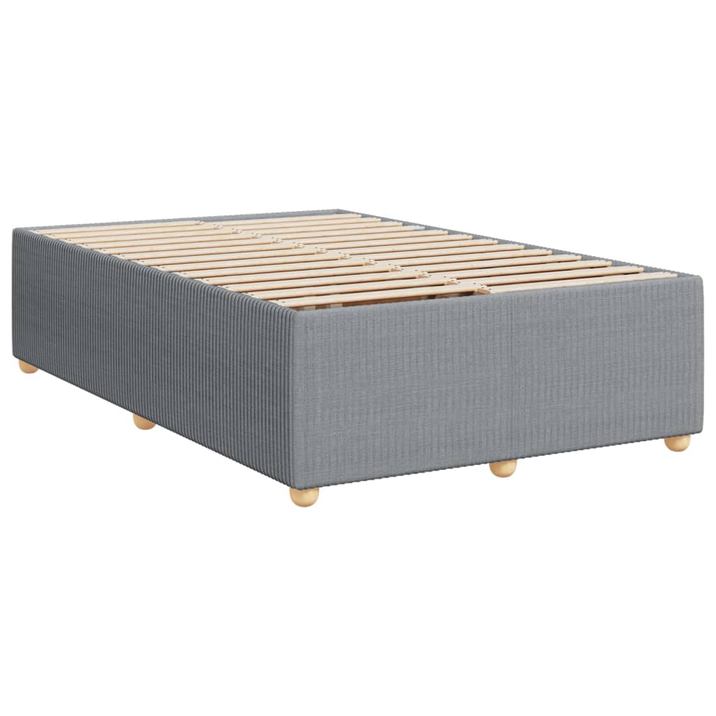 Bedframe zonder matras 120x190 cm stof lichtgrijs is nu te koop bij PeponiXL, paradijselijk wonen!