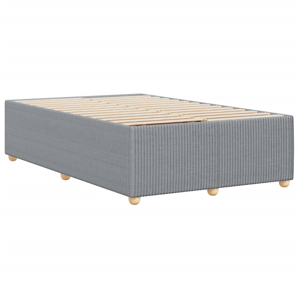 Bedframe zonder matras 120x190 cm stof lichtgrijs is nu te koop bij PeponiXL, paradijselijk wonen!