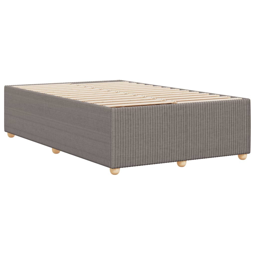 Bedframe zonder matras 120x190 cm stof taupe is nu te koop bij PeponiXL, paradijselijk wonen!