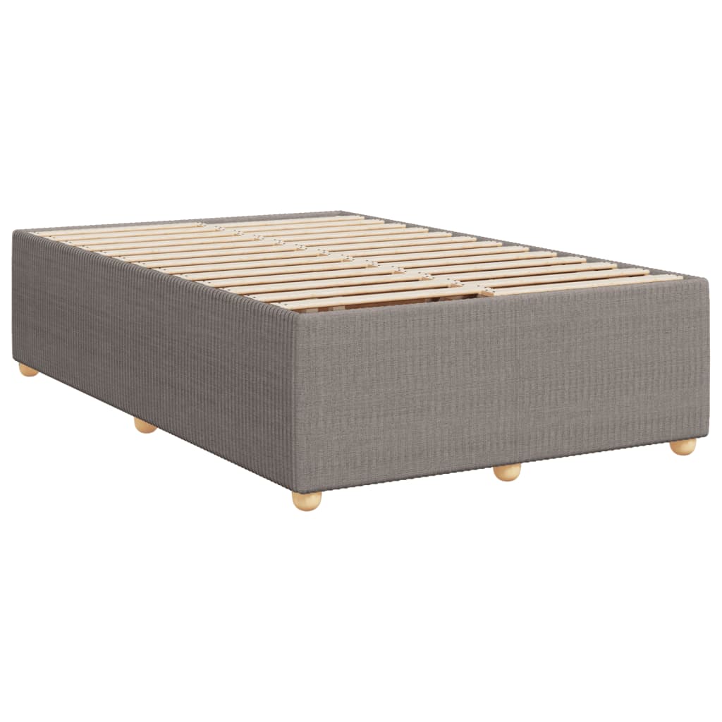 Bedframe zonder matras 120x200 cm stof taupe is nu te koop bij PeponiXL, paradijselijk wonen!