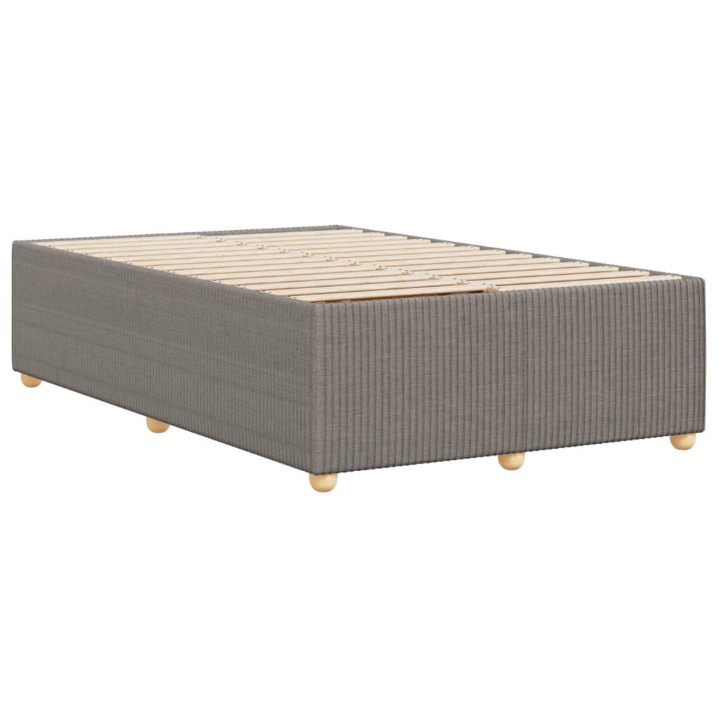 Bedframe zonder matras 120x200 cm stof taupe is nu te koop bij PeponiXL, paradijselijk wonen!