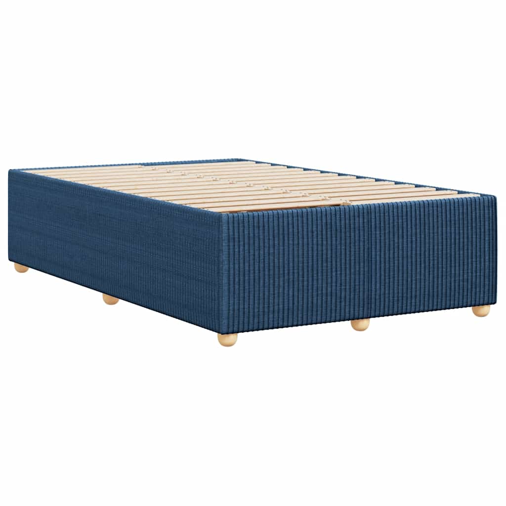 Bedframe zonder matras 120x200 cm stof blauw is nu te koop bij PeponiXL, paradijselijk wonen!
