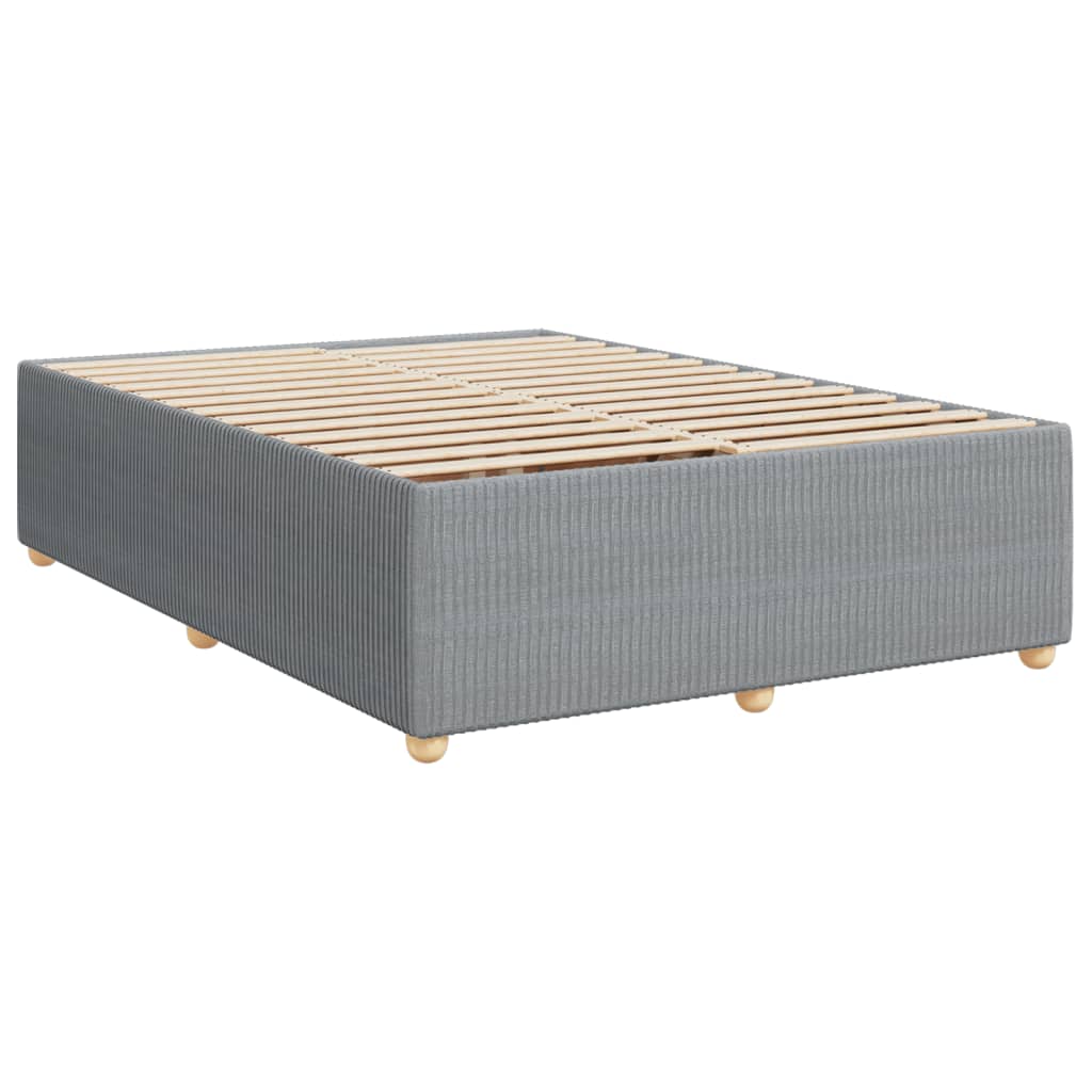 Bedframe zonder matras stof lichtgrijs 140x190 cm is nu te koop bij PeponiXL, paradijselijk wonen!