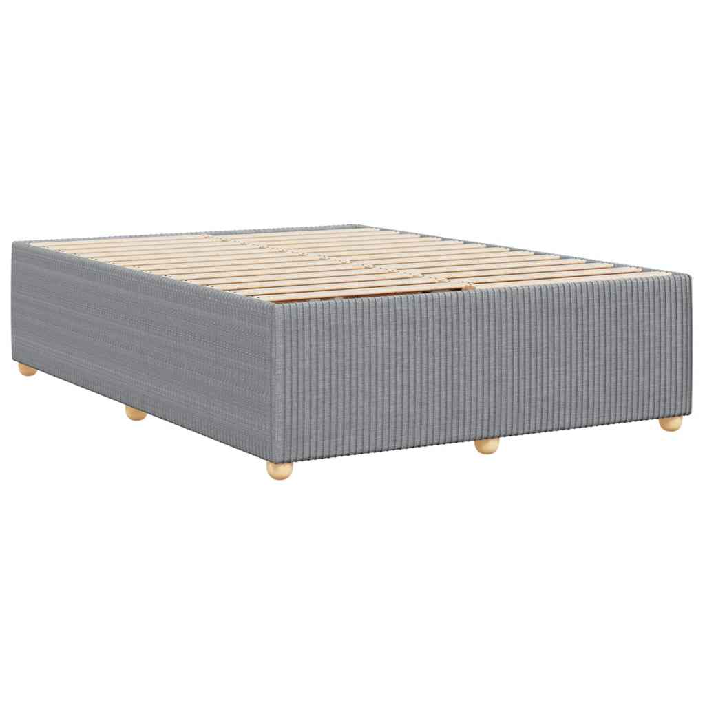 Bedframe zonder matras stof lichtgrijs 160x200 cm is nu te koop bij PeponiXL, paradijselijk wonen!
