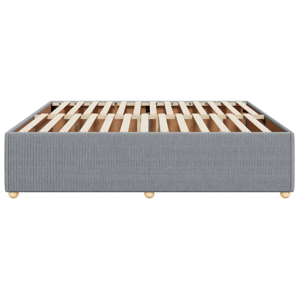 Bedframe zonder matras stof lichtgrijs 180x200 cm is nu te koop bij PeponiXL, paradijselijk wonen!