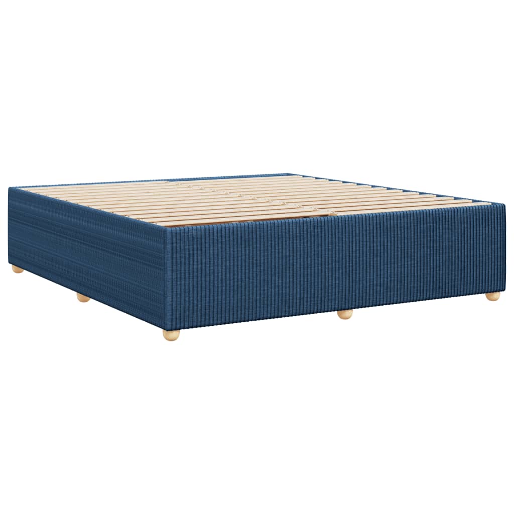 Bedframe zonder matras stof blauw 180x200 cm is nu te koop bij PeponiXL, paradijselijk wonen!