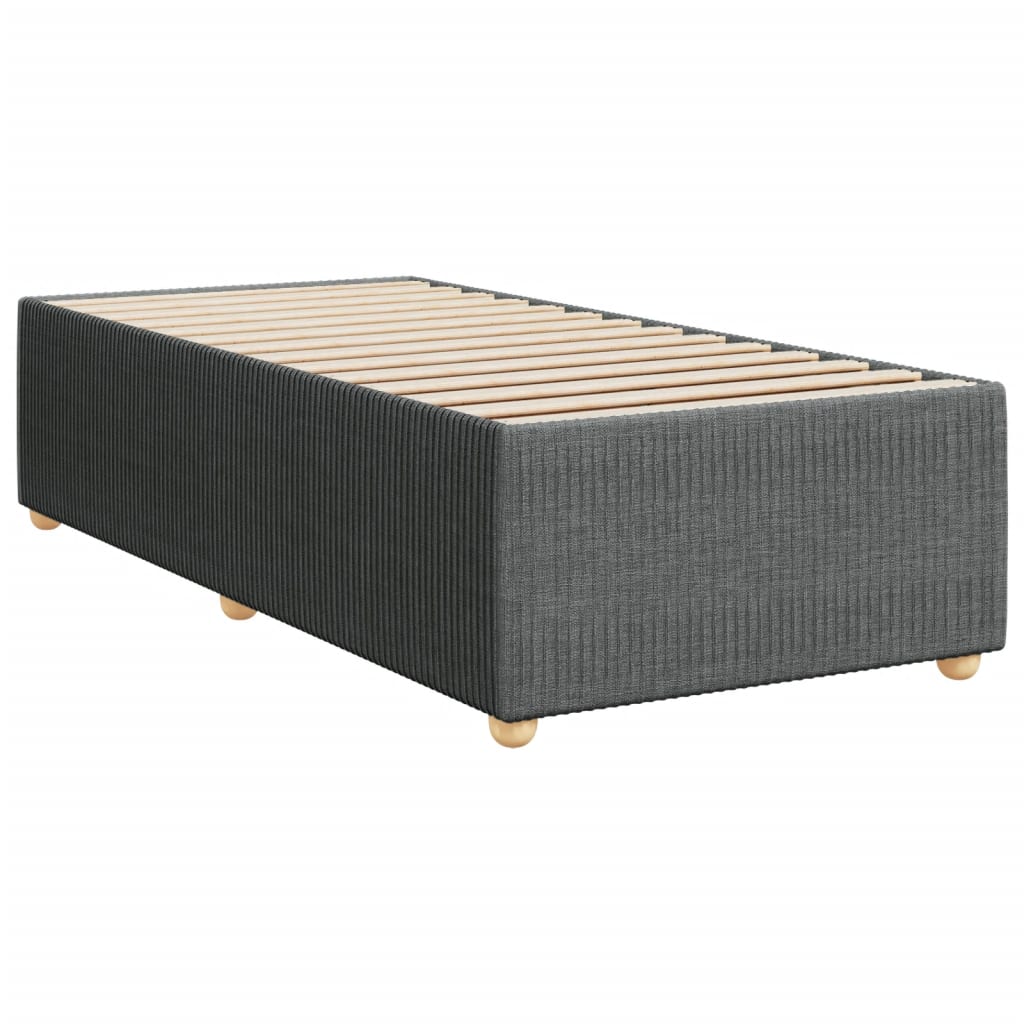 Bedframe stof donkergrijs Single is nu te koop bij PeponiXL, paradijselijk wonen!