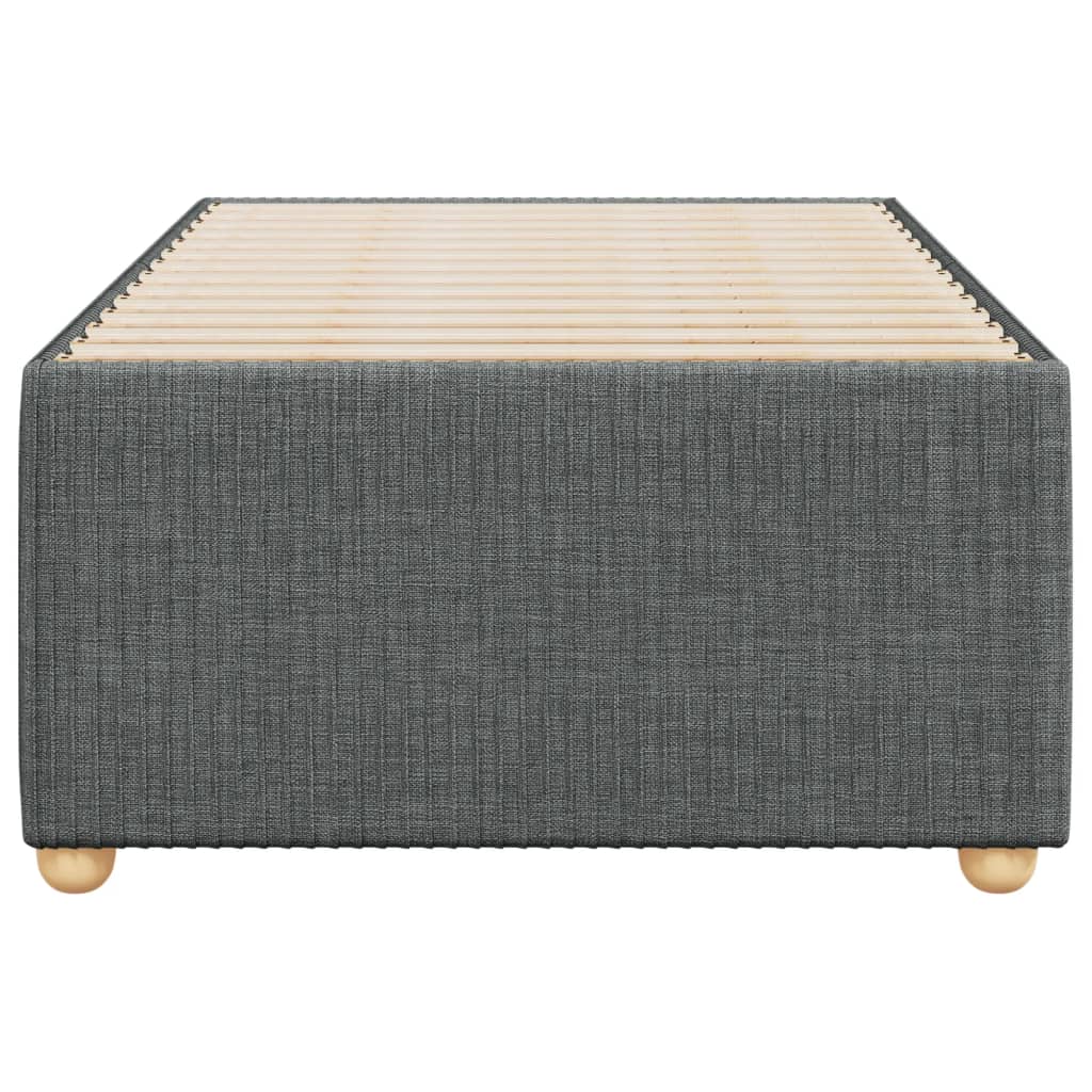 Bedframe stof donkergrijs Single is nu te koop bij PeponiXL, paradijselijk wonen!