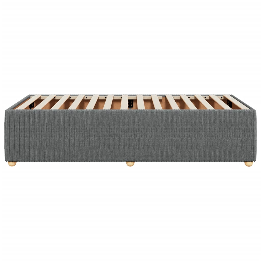 Bedframe stof donkergrijs Single is nu te koop bij PeponiXL, paradijselijk wonen!