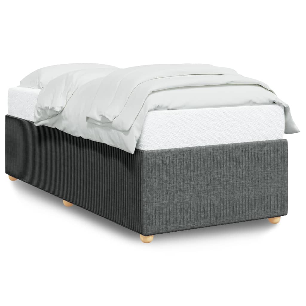 Bedframe stof donkergrijs Single is nu te koop bij PeponiXL, paradijselijk wonen!