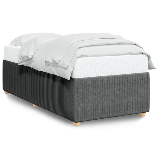 Bedframe stof donkergrijs Single is nu te koop bij PeponiXL, paradijselijk wonen!