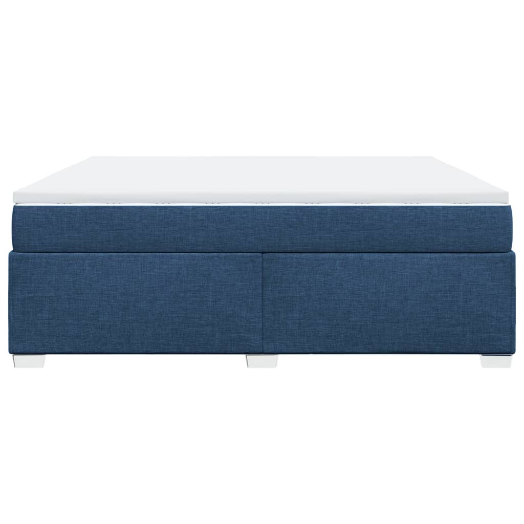 Boxspring met matras stof blauw 180x200 cm is nu te koop bij PeponiXL, paradijselijk wonen!