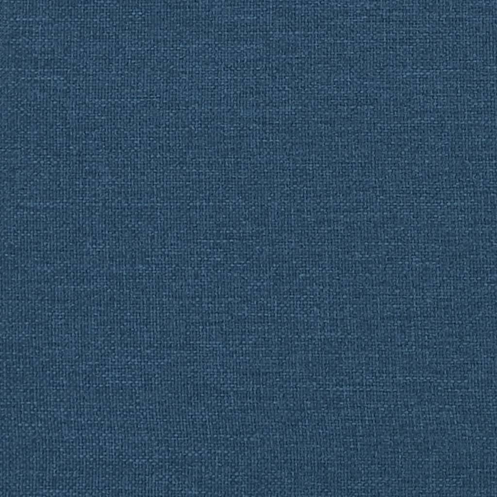 Boxspring met matras stof blauw 120x200 cm is nu te koop bij PeponiXL, paradijselijk wonen!