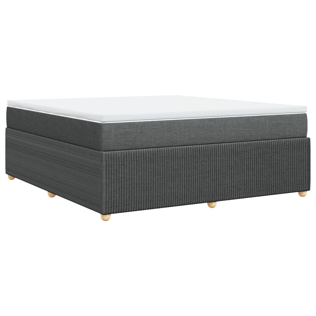 Boxspring met matras stof donkergrijs 180x200 cm is nu te koop bij PeponiXL, paradijselijk wonen!