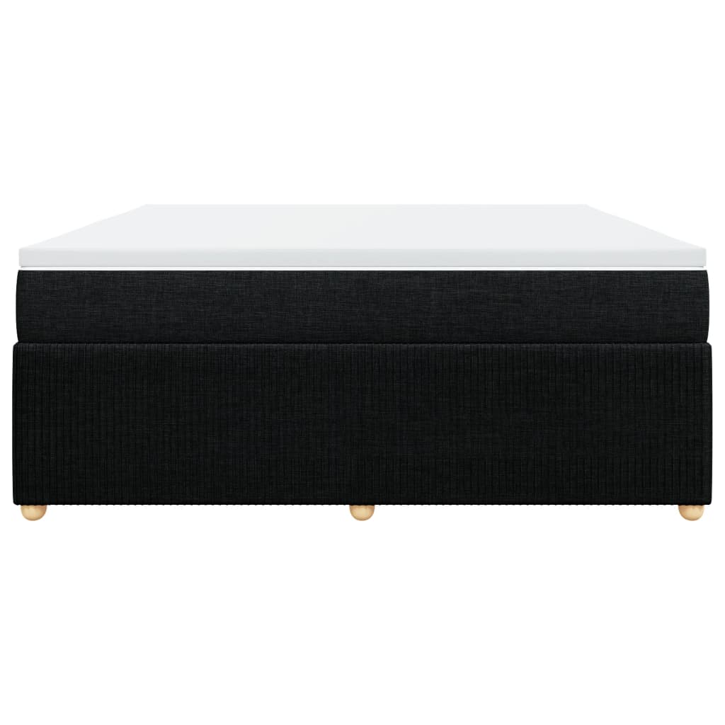 Boxspring met matras stof zwart 180x200 cm is nu te koop bij PeponiXL, paradijselijk wonen!