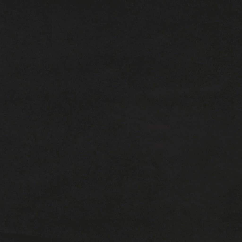 Boxspring met matras fluweel zwart 200x200 cm is nu te koop bij PeponiXL, paradijselijk wonen!