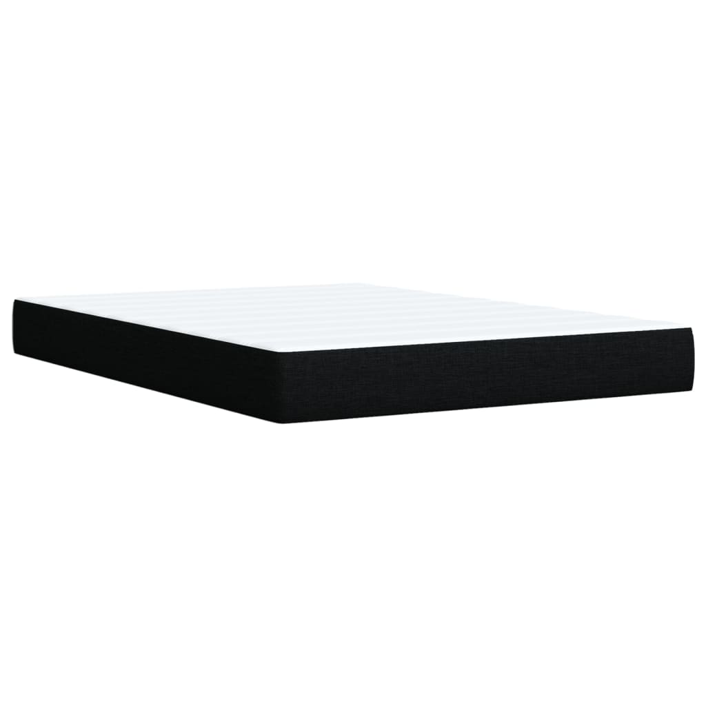 Boxspring met matras stof zwart 160x200 cm is nu te koop bij PeponiXL, paradijselijk wonen!