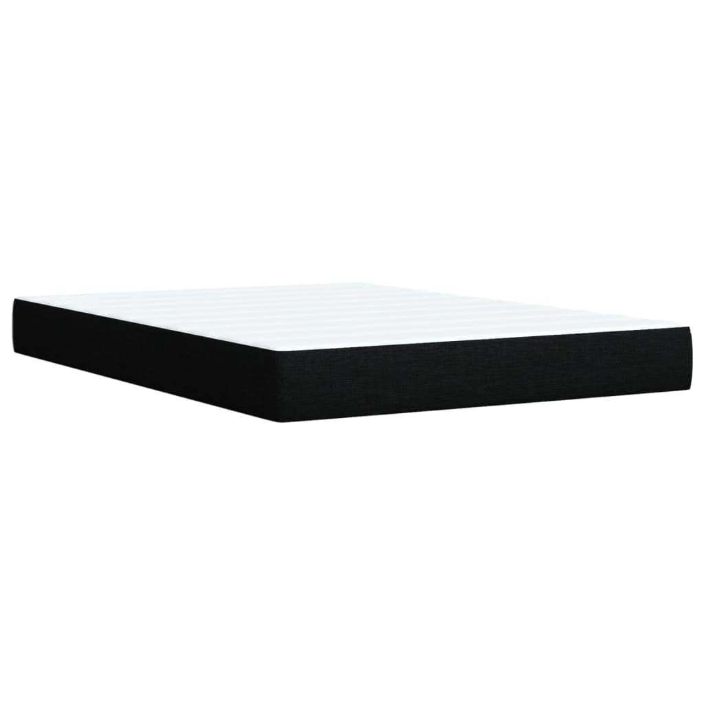 Boxspring met matras stof zwart 160x200 cm is nu te koop bij PeponiXL, paradijselijk wonen!