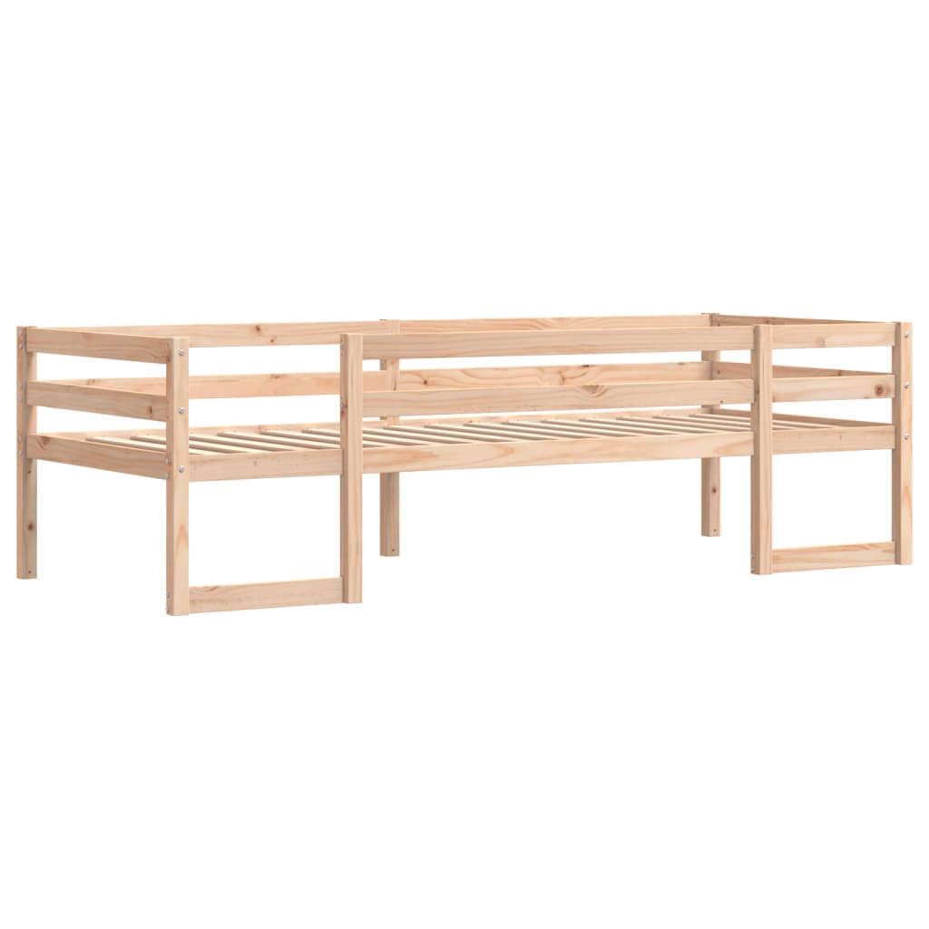 Kinderbedframe massief grenenhout 80x200 cm is nu te koop bij PeponiXL, paradijselijk wonen!