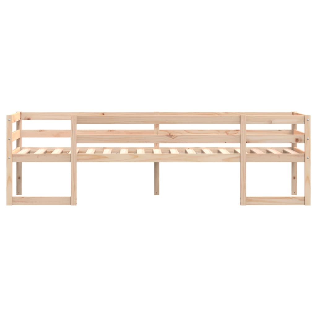 Kinderbedframe massief grenenhout 80x200 cm is nu te koop bij PeponiXL, paradijselijk wonen!