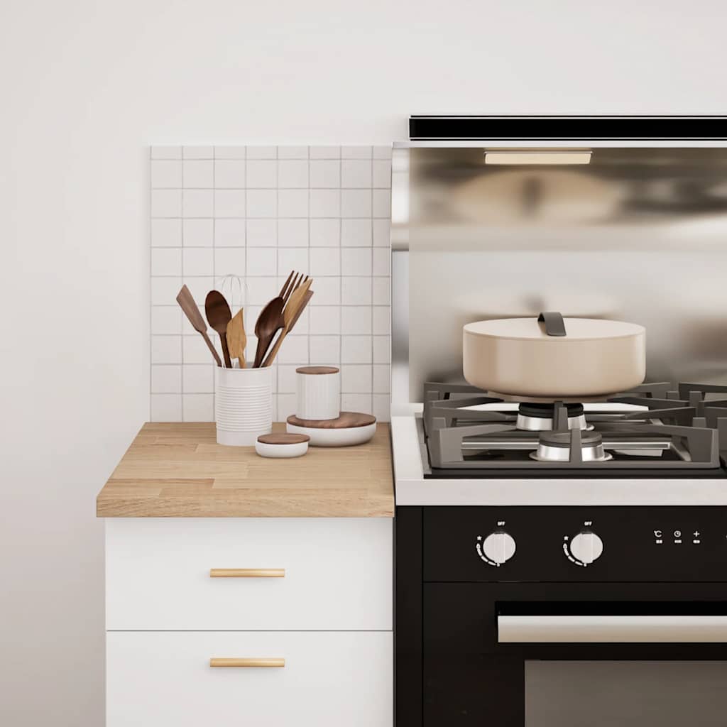Keuken werkblad rechthoekig 40x63,5x2,7 cm massief eikenhout is nu te koop bij PeponiXL, paradijselijk wonen!