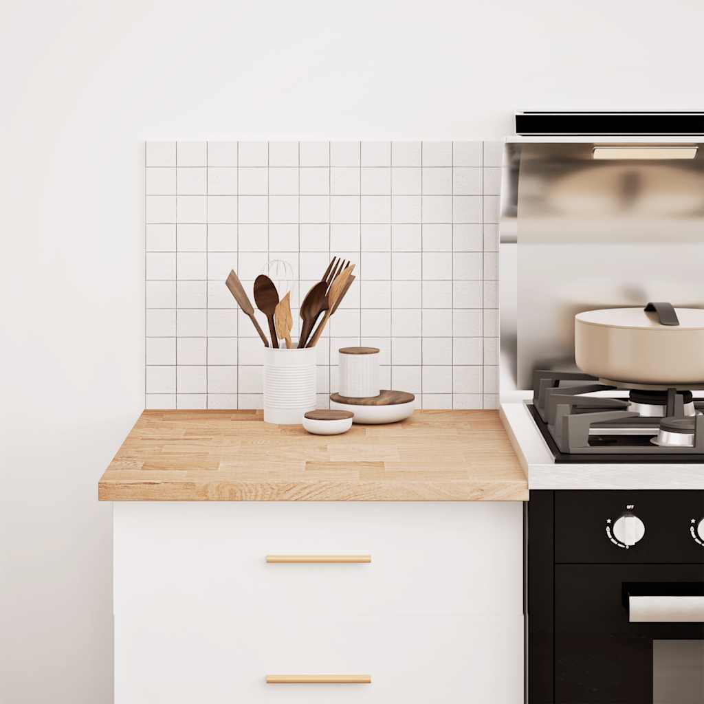 Keuken werkblad rechthoekig 60x63,5x2,7 cm massief eikenhout is nu te koop bij PeponiXL, paradijselijk wonen!