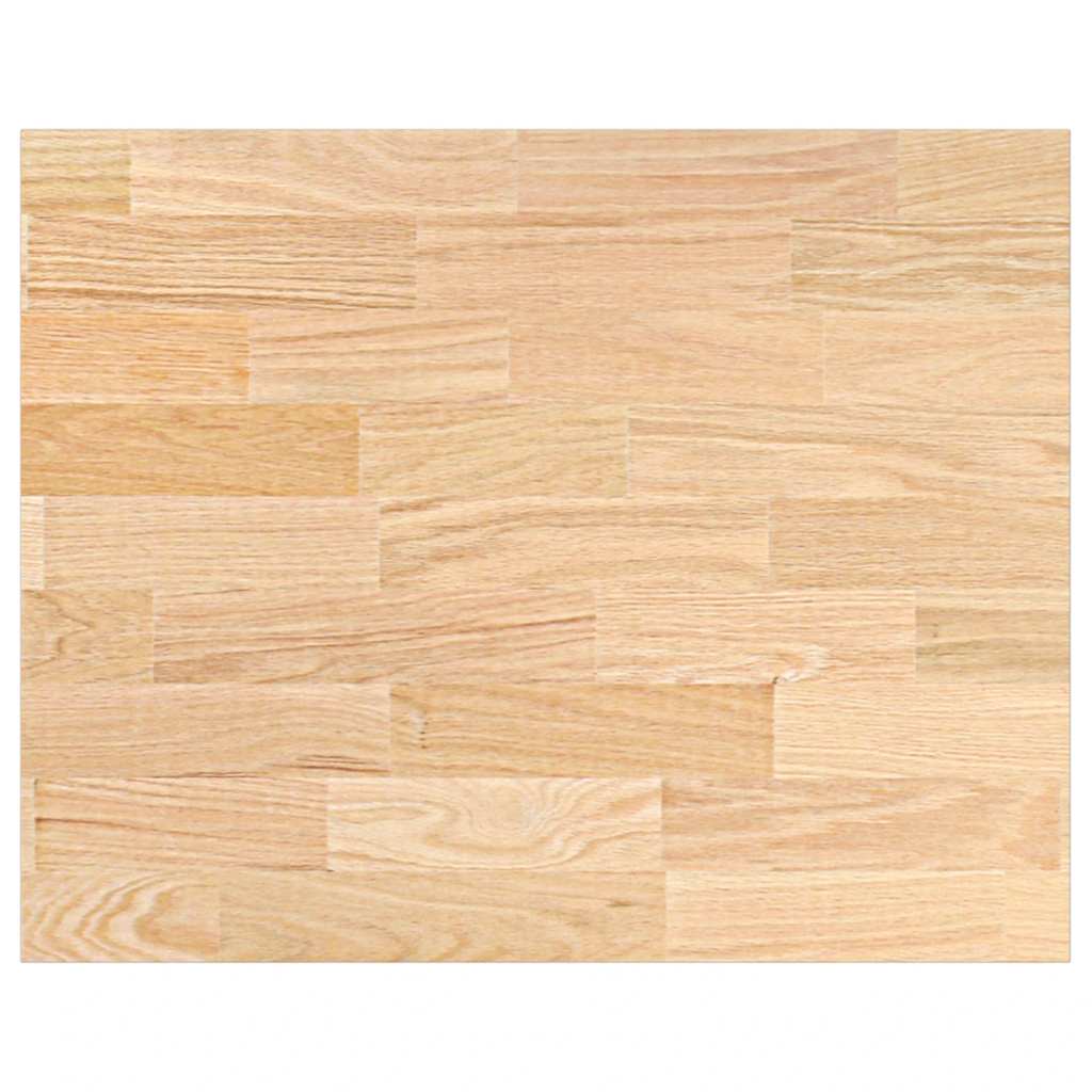 Keuken werkblad rechthoekig 80x63,5x2,7 cm massief eikenhout is nu te koop bij PeponiXL, paradijselijk wonen!