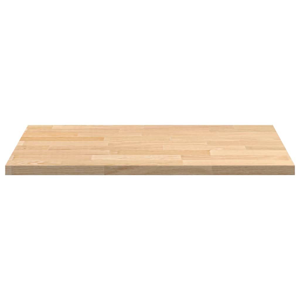 Keuken werkblad rechthoekig 80x63,5x2,7 cm massief eikenhout is nu te koop bij PeponiXL, paradijselijk wonen!