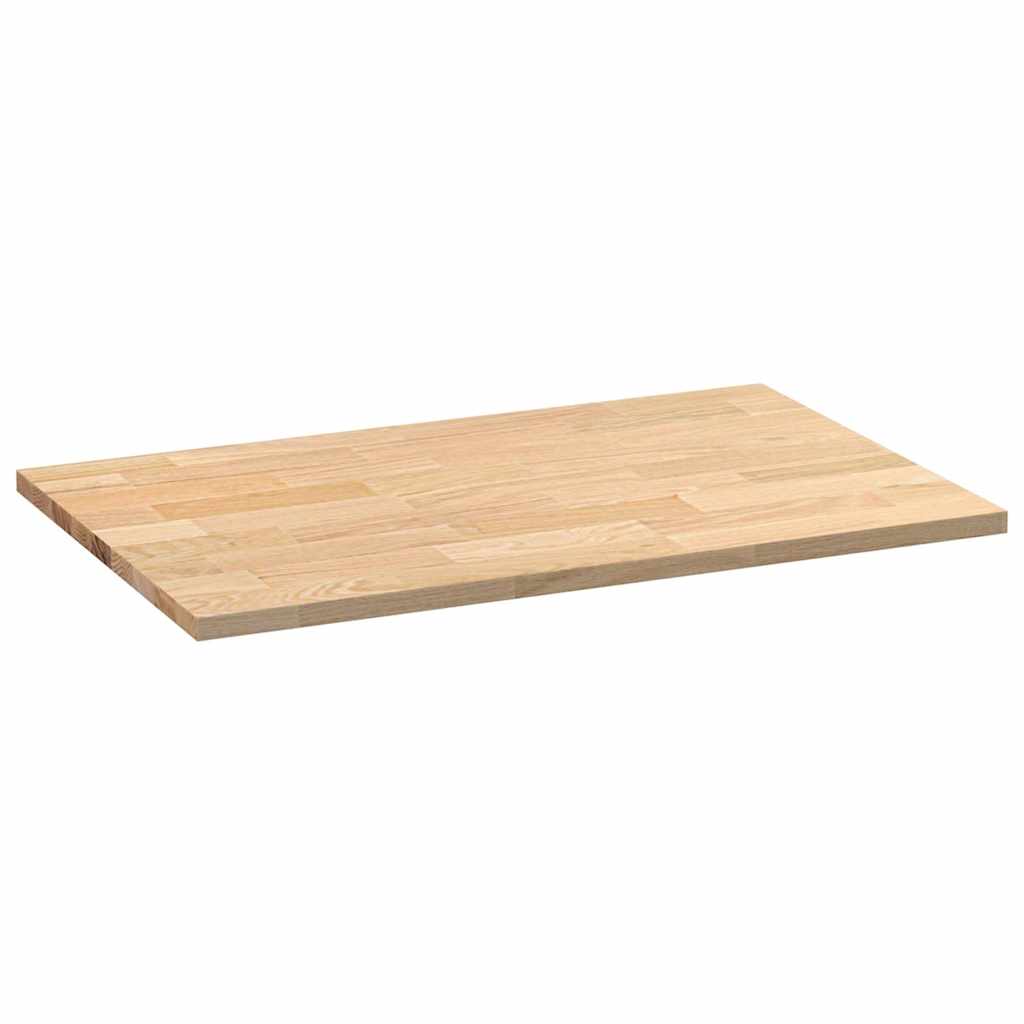 Keuken werkblad rechthoekig 100x63,5x2,7 cm massief eikenhout is nu te koop bij PeponiXL, paradijselijk wonen!