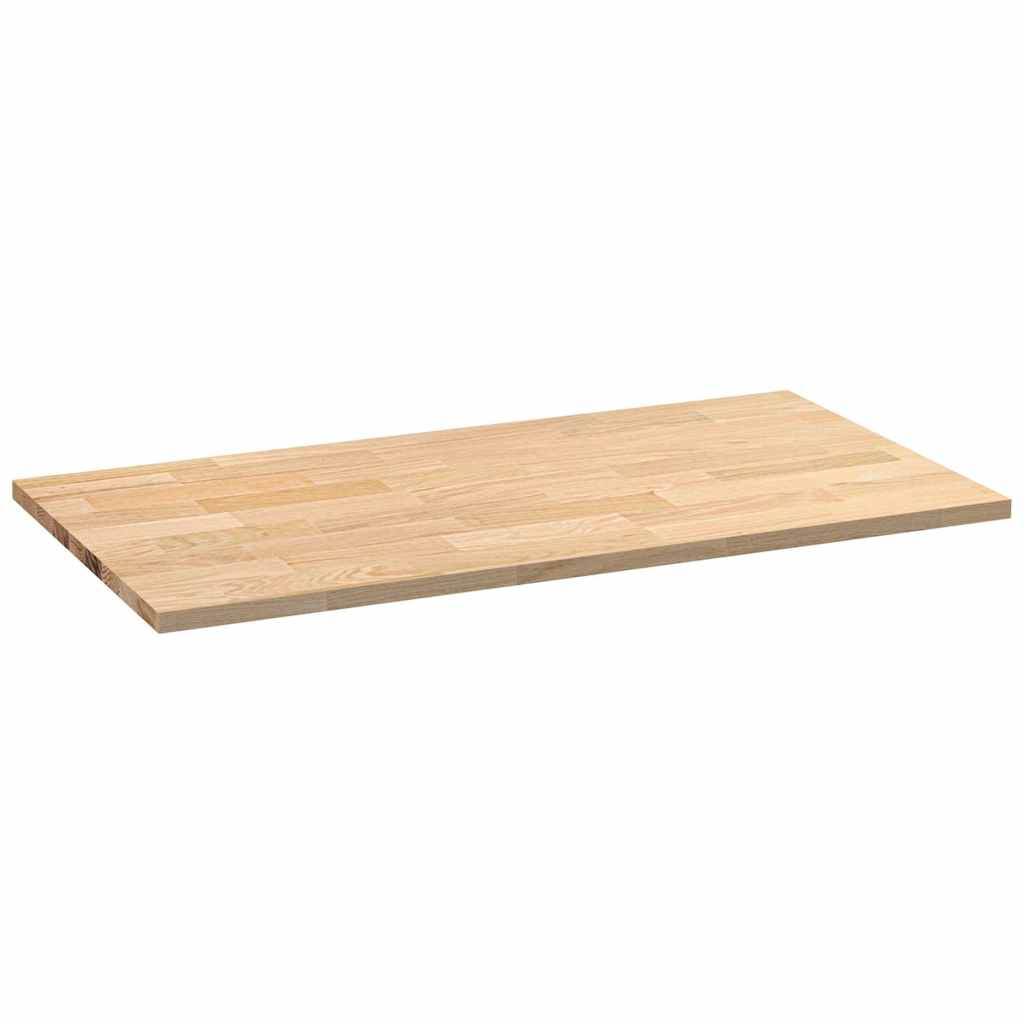 Keuken werkblad rechthoekig 120x63,5x2,7 cm massief eikenhout is nu te koop bij PeponiXL, paradijselijk wonen!