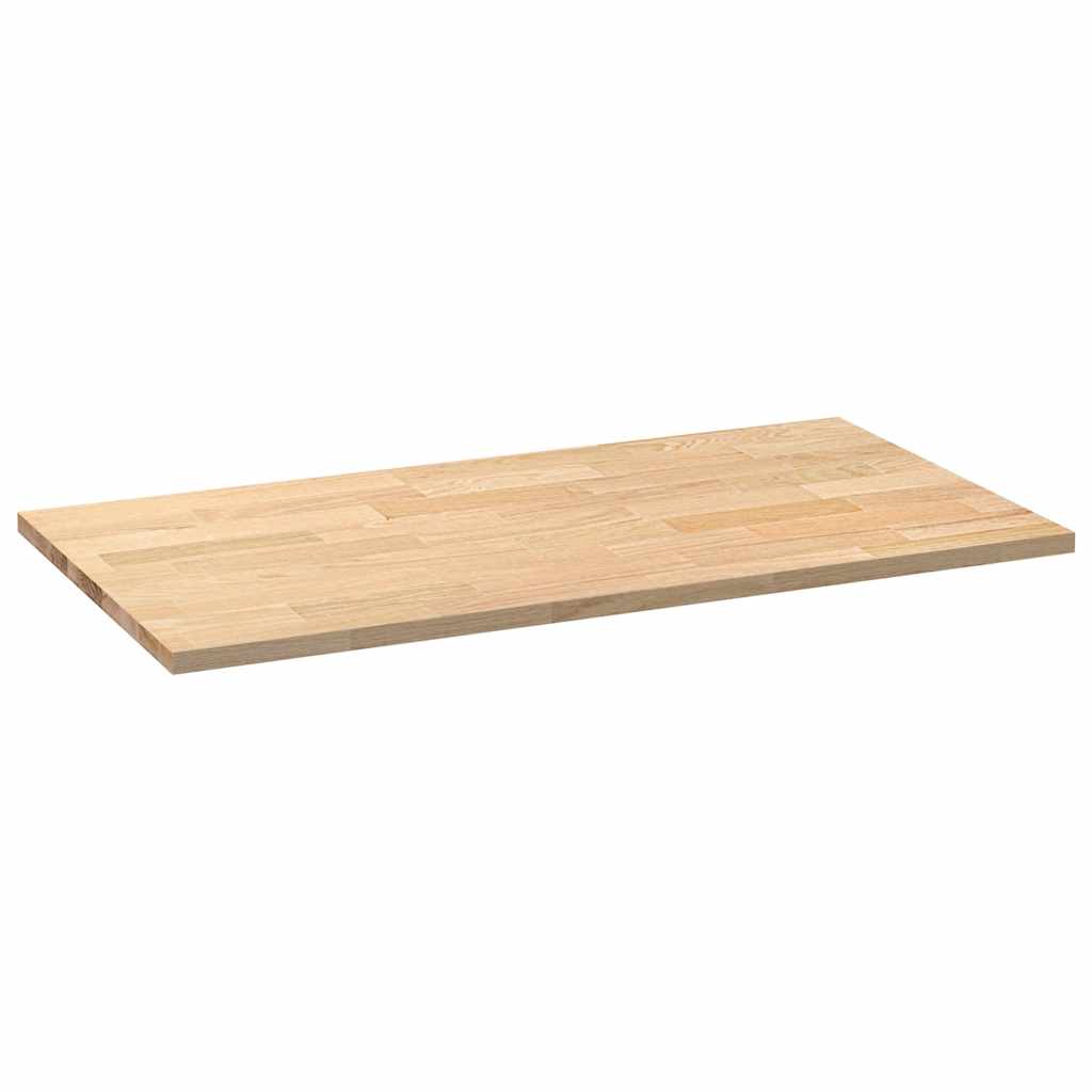 Keuken werkblad rechthoekig 120x63,5x2,7 cm massief eikenhout is nu te koop bij PeponiXL, paradijselijk wonen!