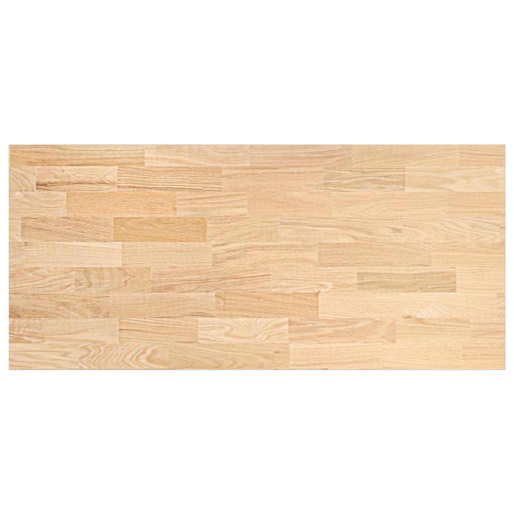 Keuken werkblad rechthoekig 140x63,5x2,7 cm massief eikenhout is nu te koop bij PeponiXL, paradijselijk wonen!