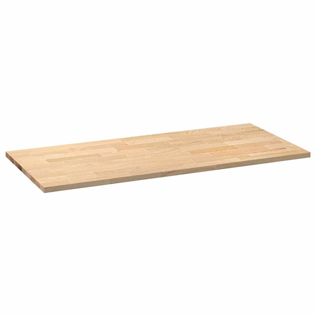 Keuken werkblad rechthoekig 140x63,5x2,7 cm massief eikenhout is nu te koop bij PeponiXL, paradijselijk wonen!