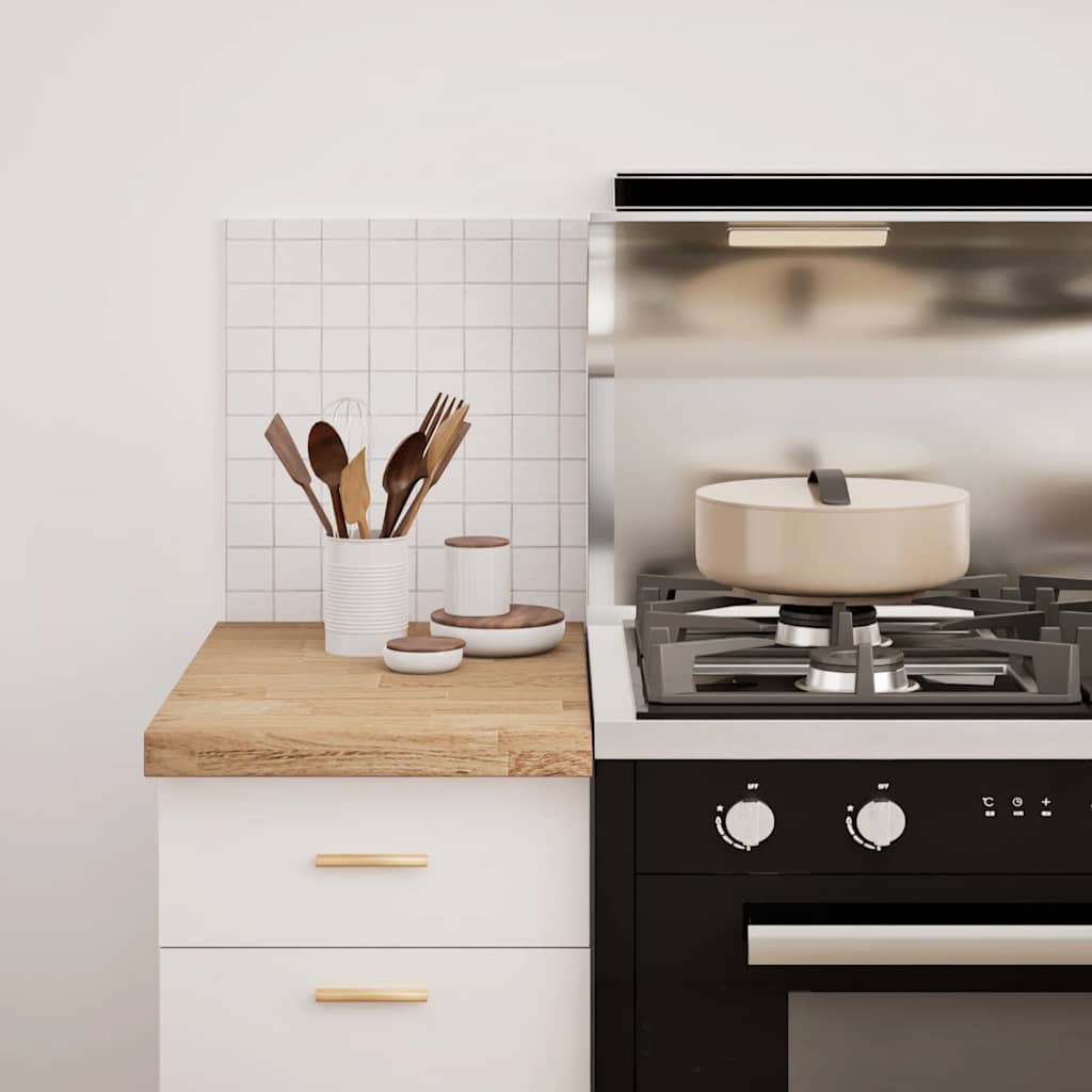 Keuken werkblad rechthoekig 40x63,5x4 cm massief eikenhout is nu te koop bij PeponiXL, paradijselijk wonen!