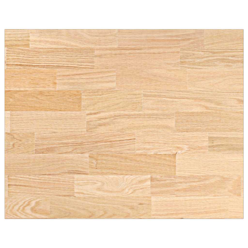 Keuken werkblad rechthoekig 80x63,5x4 cm massief eikenhout is nu te koop bij PeponiXL, paradijselijk wonen!