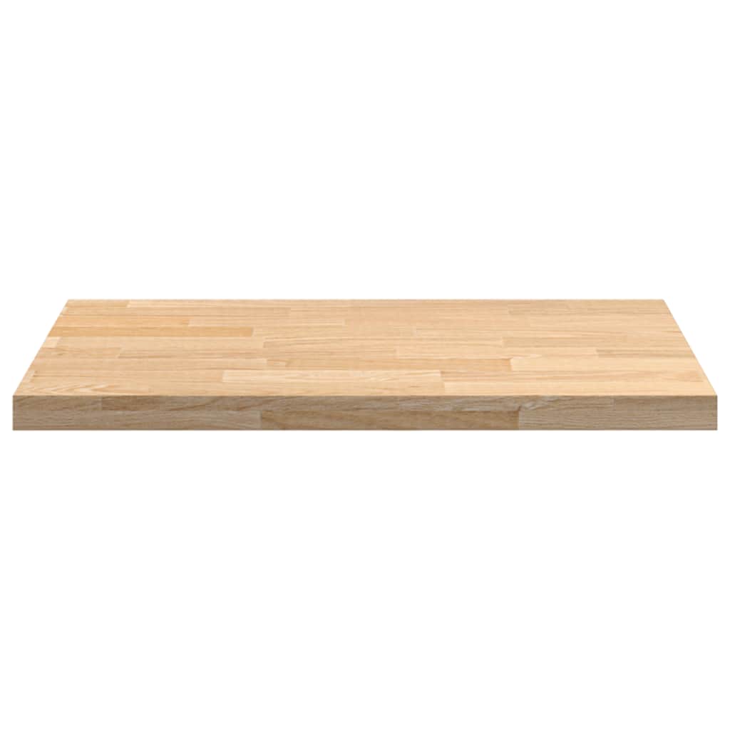 Keuken werkblad rechthoekig 80x63,5x4 cm massief eikenhout is nu te koop bij PeponiXL, paradijselijk wonen!